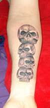 my skulls tattoo