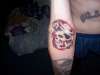 skull anker tattoo