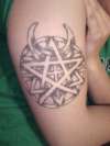 Disturbed Tat tattoo