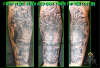 Skull God tattoo