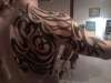 Tribal tattoo work, continued...