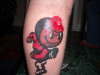 Brutus the Buckeye tattoo