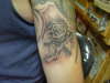 BLACK ROSE tattoo