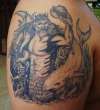 marine theme tattoo
