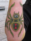 one eyed spider tattoo