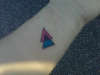 Bisexual Triangles tattoo
