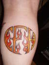 C.F.H. tattoo