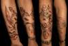 Half sleeve first sitting 8/18 hours tattoo