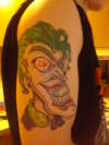 joker custom tattoo