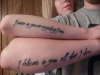me and my fiance tattoo