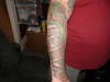COBRA, FLAMES AND WINDBARS tattoo