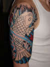 Koi Halfer 2 tattoo