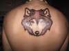 Wolf Head tattoo