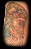 mucha style eve tattoo