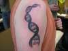 Musical DNA tattoo