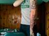Sleeve in progress tattoo