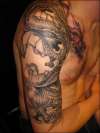 my dragon tattoo from side