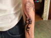 tribal snake tattoo