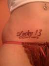 Lucky 13! tattoo
