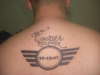 Mini cooper tattoo