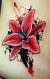 Modern Flower tattoo