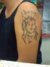 jesus tribal tattoo