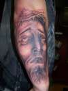 j christ tattoo