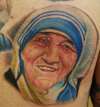 mother Teresa tattoo