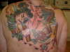 samuri back piece tattoo