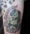 zombie pin up girl tattoo