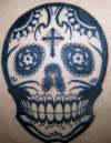 Day of The Dead Skull tattoo