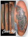PANTHER COVER UP tattoo