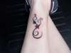 Stars and Tribal tattoo