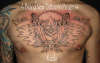 Chestpieceinprogress tattoo