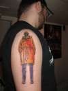 Rorschach tattoo