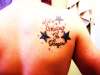 Stars and Quote tattoo