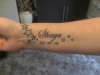 my daughters name wit stars tattoo