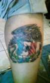 Mexican Coat of Arms 2 tattoo