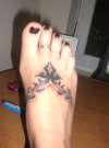 tribal foot! tattoo