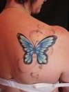 Free Hand Butterfly tattoo
