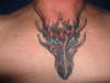 dragon necklace tattoo
