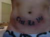 Cést La Vie tattoo
