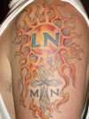 Sun tattoo
