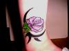 Rose and Tribal tattoo