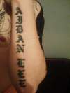 my sons name tattoo