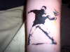 Banksy piece tattoo