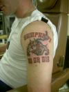 Marine Devil Dog tattoo