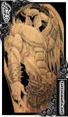 Angel Warrior tattoo