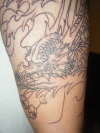 Koi Dragon tattoo