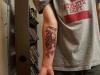Grim Reaper w/American Flag tattoo